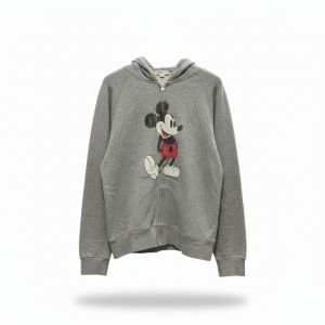 disney vintage | hoodie zipper mickey mouse abu abu classic distressed print